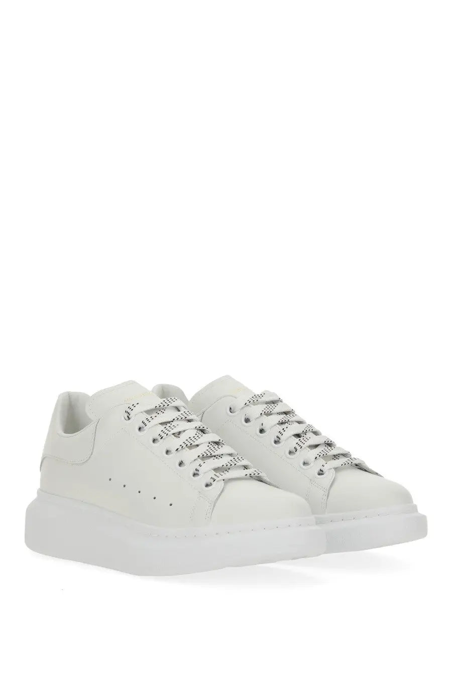 Alexander McQueen Women's Oversized Sneaker White, view 3
