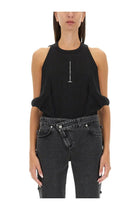 Alexander McQueen Women's Ribbed Tank Top Black
