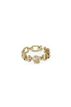 Alexander McQueen Women's Mcqueen Ring Gold, view 2