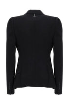 Alexander McQueen Women's Single Breasted Jacket Black, view 2