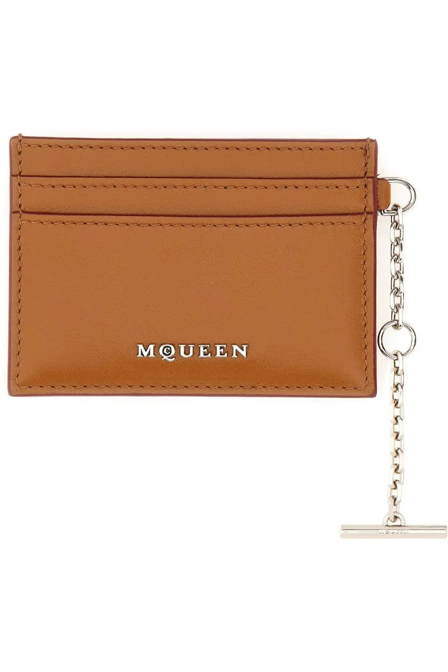 Alexander McQueen Women's Sling Card Holder Beige, view 2