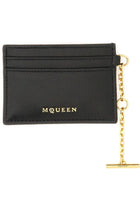 Alexander McQueen Women's Sling Card Holder Black, view 2