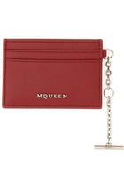 Alexander McQueen Women's Sling Card Holder Red, view 2