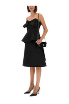 Alexander McQueen Women's Strapless Corset Top Black, view 2