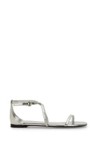 Alexander McQueen Women's Strappy Sandal Silver