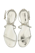 Alexander McQueen Women's Strappy Sandal Silver, view 6