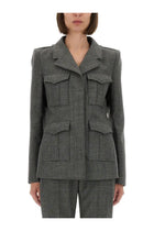 Alexander McQueen Women's Wool Jacket Grey