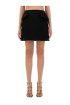 Alexander McQueen Women's Wool Mini Skirt Black