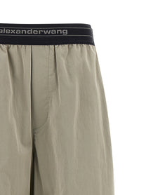 ALEXANDER WANG - ALEXANDER WANG - Logo elstic pants - Women’s Pants