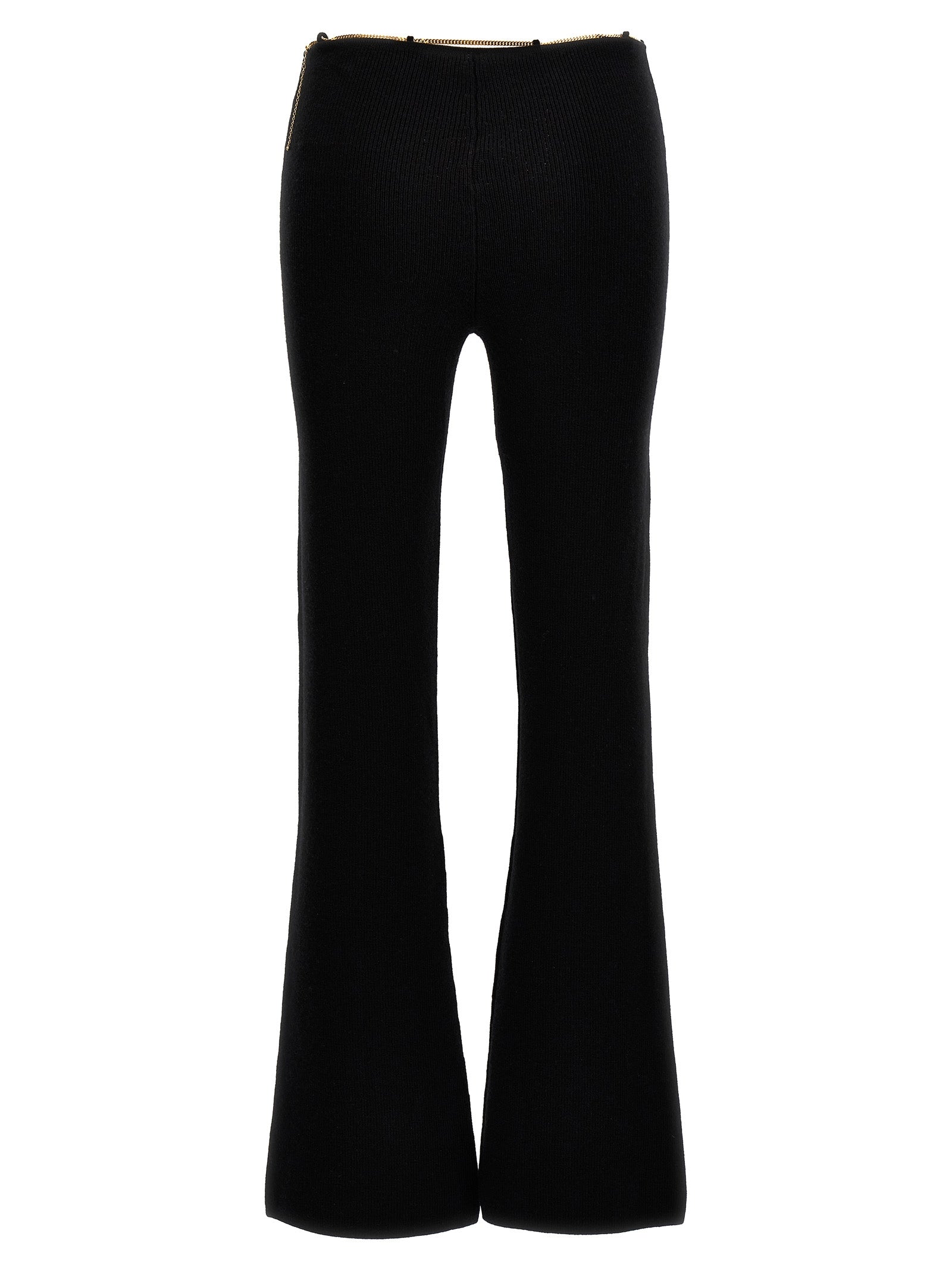 ALEXANDER WANG - ALEXANDER WANG - ’Gold Nameplate Chain’ pants - Women’s Pants