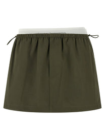 ALEXANDER WANG - ALEXANDER WANG - Double layer waist skirt - Women’s Bottoms