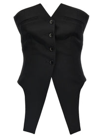 ALEXANDER WANG - ALEXANDER WANG - Deconstructed vest - Women’s Outerwear