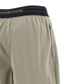 ALEXANDER WANG - ALEXANDER WANG - Logo elstic pants - Women’s Pants