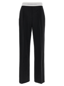 ALEXANDER WANG - ALEXANDER WANG - Logo elastic pants - Women’s Pants