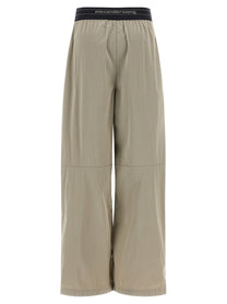ALEXANDER WANG - ALEXANDER WANG - Logo elstic pants - Women’s Pants