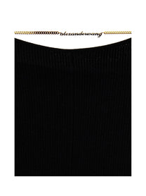 ALEXANDER WANG - ALEXANDER WANG - ’Gold Nameplate Chain’ pants - Women’s Pants