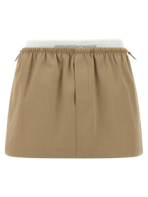 ALEXANDER WANG - ALEXANDER WANG - Double layer waist skirt - Women’s Bottoms