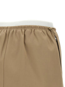 ALEXANDER WANG - ALEXANDER WANG - Double layer waist skirt - Women’s Bottoms