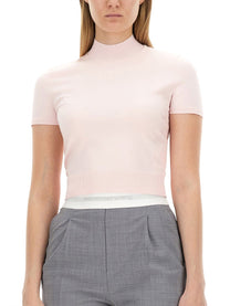 ALEXANDERWANG.T - Alexanderwang.T T Shirt With Logo - Woman-&gt;Clothing-&gt;t-shirts