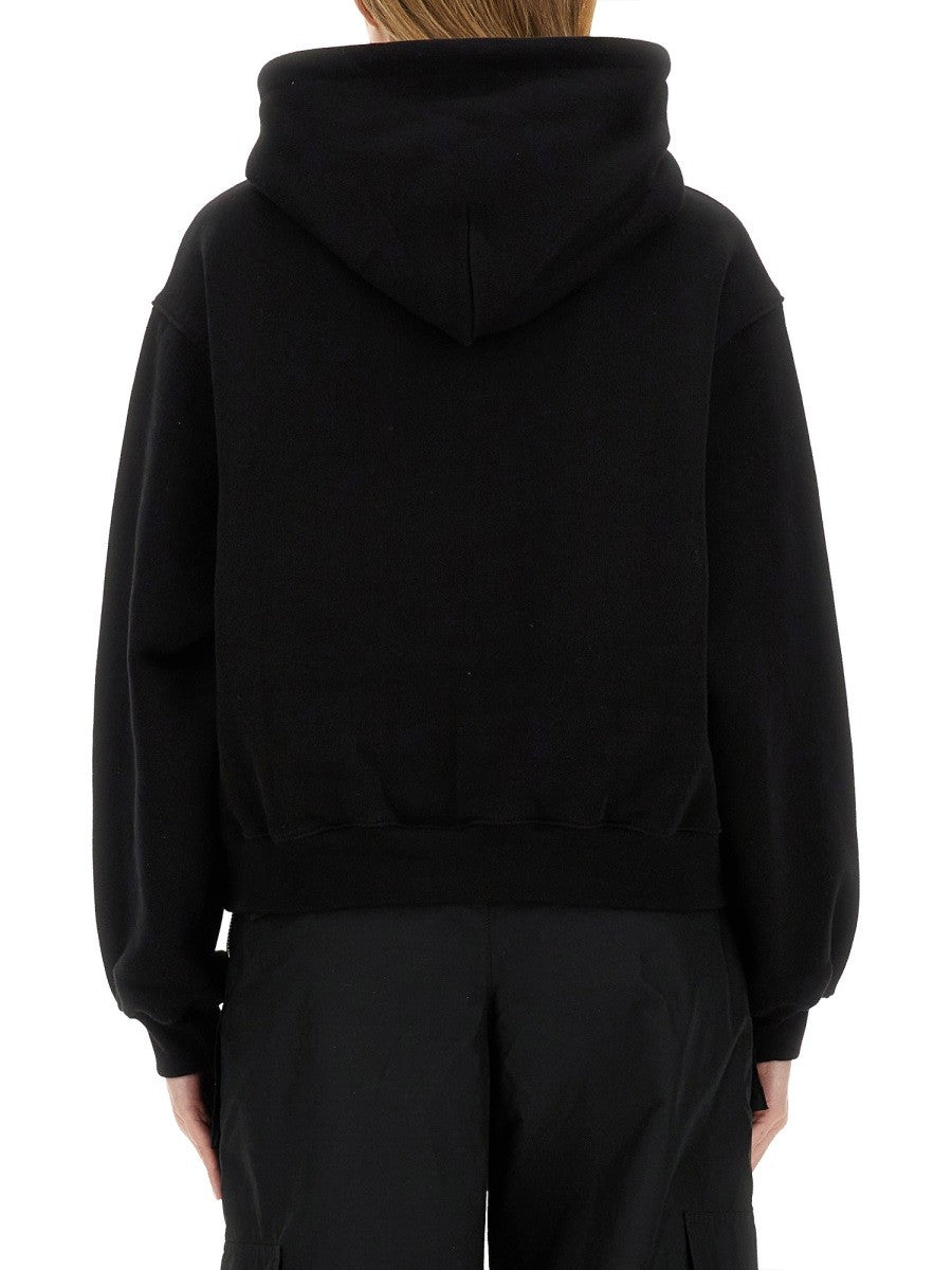 ALEXANDERWANG.T - Alexanderwang.T Felpa Con Logo - Women’s Sweatshirts