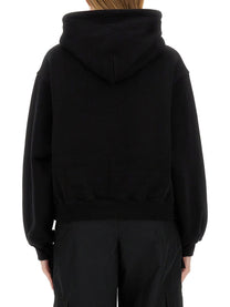ALEXANDERWANG.T - Alexanderwang.T Felpa Con Logo - Women’s Sweatshirts
