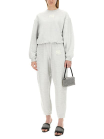 ALEXANDERWANG.T - Alexanderwang.T Jogging Pants With Logo - Women’s Pants