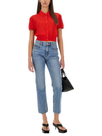 ALEXANDERWANG.T - Alexanderwang.T High Waist Jeans - Women’s Clothing