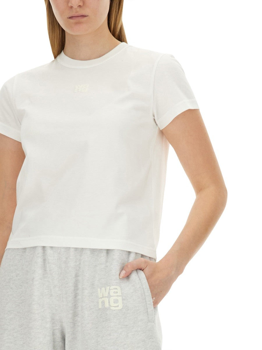 ALEXANDERWANG.T - Alexanderwang.T Essential Shrunk T Shirt - Woman-&gt;Clothing-&gt;t-shirts