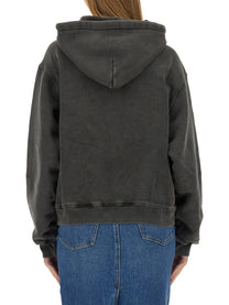 ALEXANDERWANG.T - Alexanderwang.T Sweatshirt With Logo - Women’s Sweatshirts
