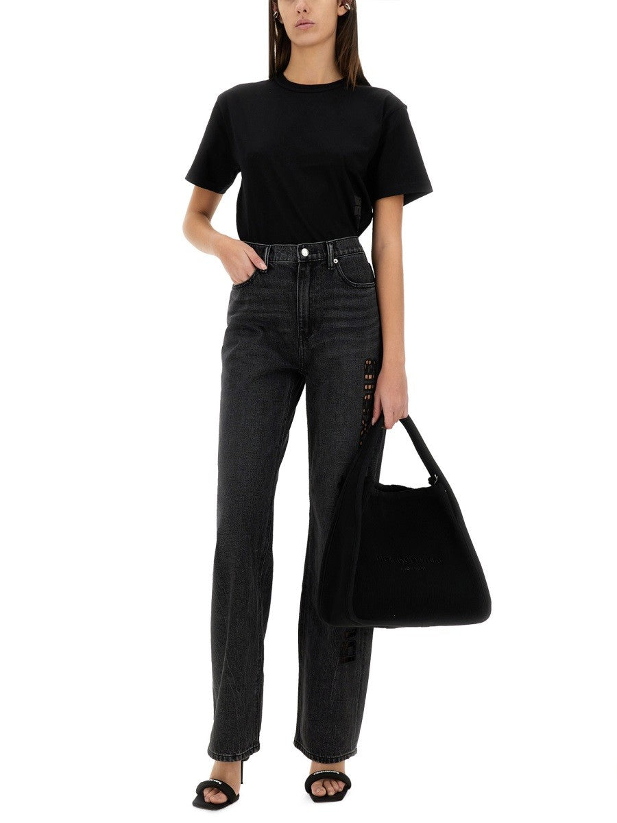 ALEXANDERWANG.T - Alexanderwang.T Jeans Cut Out - Women’s Clothing