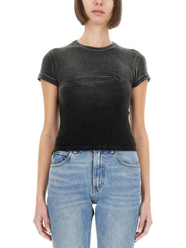 ALEXANDERWANG.T - Alexanderwang.T T Shirt With Logo - Woman-&gt;Clothing-&gt;t-shirts