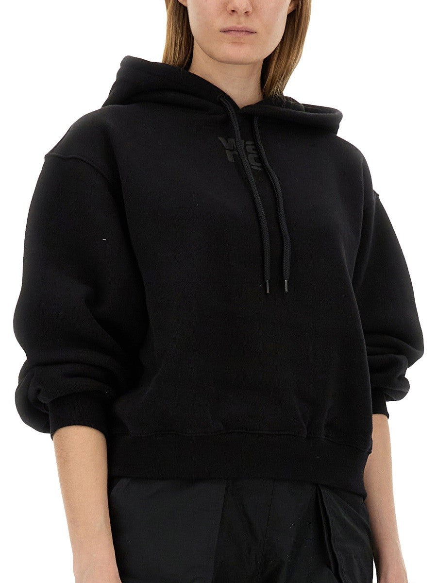 ALEXANDERWANG.T - Alexanderwang.T Felpa Con Logo - Women’s Sweatshirts