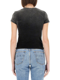 ALEXANDERWANG.T - Alexanderwang.T T Shirt With Logo - Woman-&gt;Clothing-&gt;t-shirts