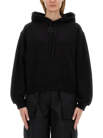 ALEXANDERWANG.T - Alexanderwang.T Felpa Con Logo - Women’s Sweatshirts