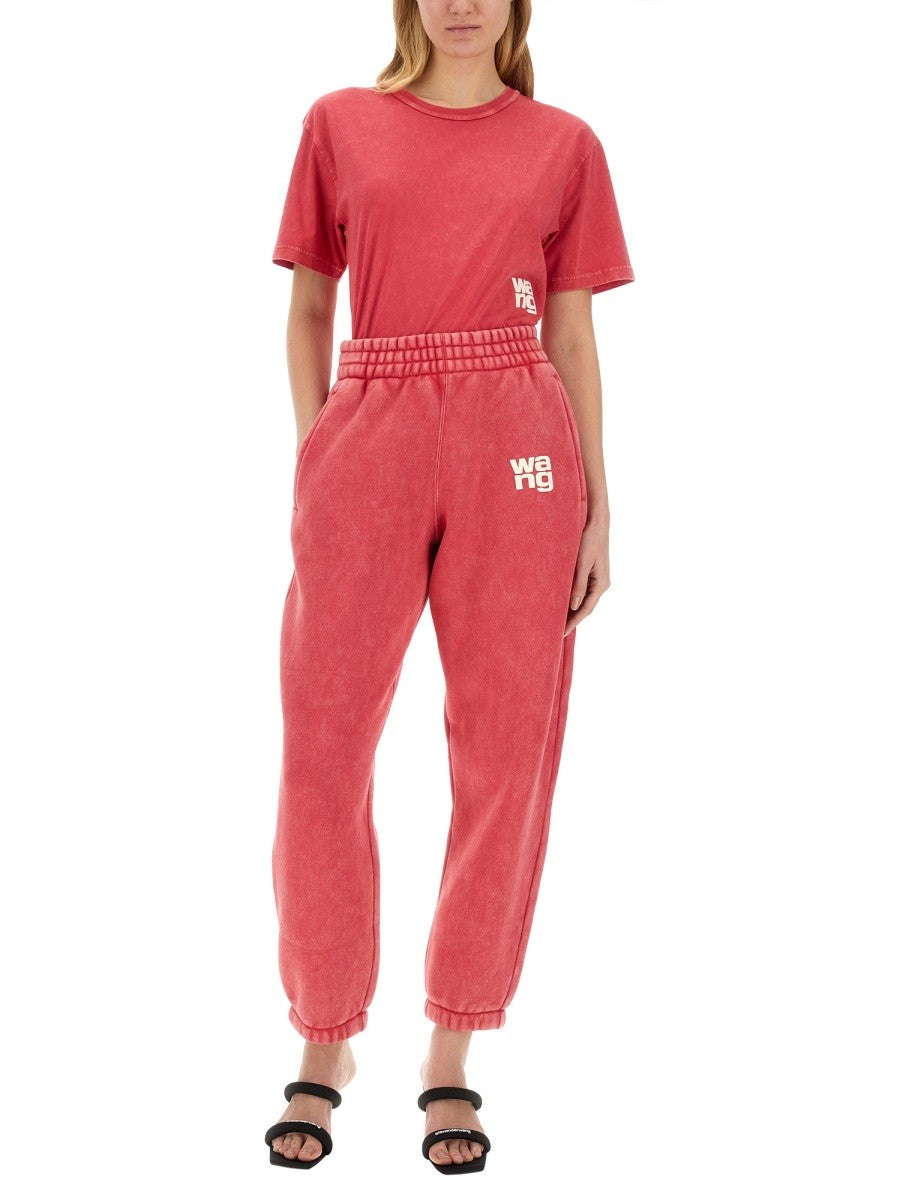 ALEXANDERWANG.T - Alexanderwang.T T Shirt With Logo - Woman-&gt;Clothing-&gt;t-shirts