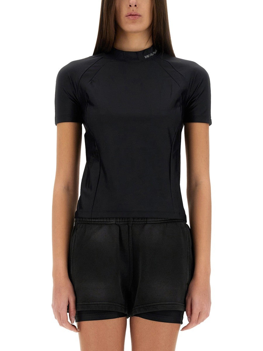 ALEXANDERWANG.T - Alexanderwang.T T Shirt With Logo - Woman-&gt;Clothing-&gt;t-shirts
