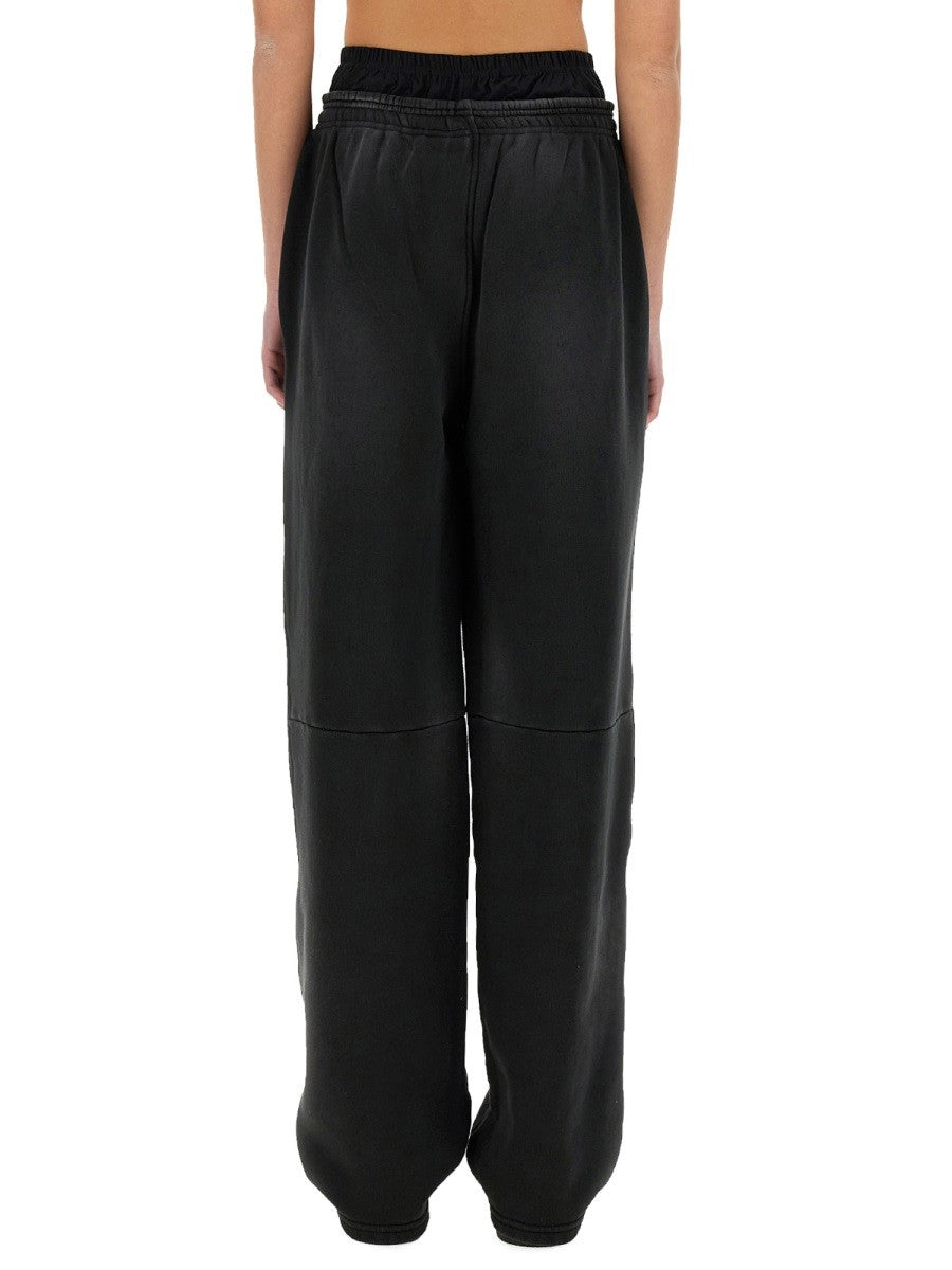 ALEXANDERWANG.T - Alexanderwang.T Pants With Logo - Women’s Pants