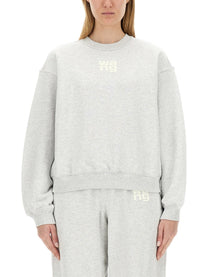 ALEXANDERWANG.T - Alexanderwang.T Sweatshirt With Logo - Women’s Sweatshirts