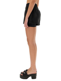 ALEXANDERWANG.T - Alexanderwang.T Shorts With Logo - Women’s Clothing