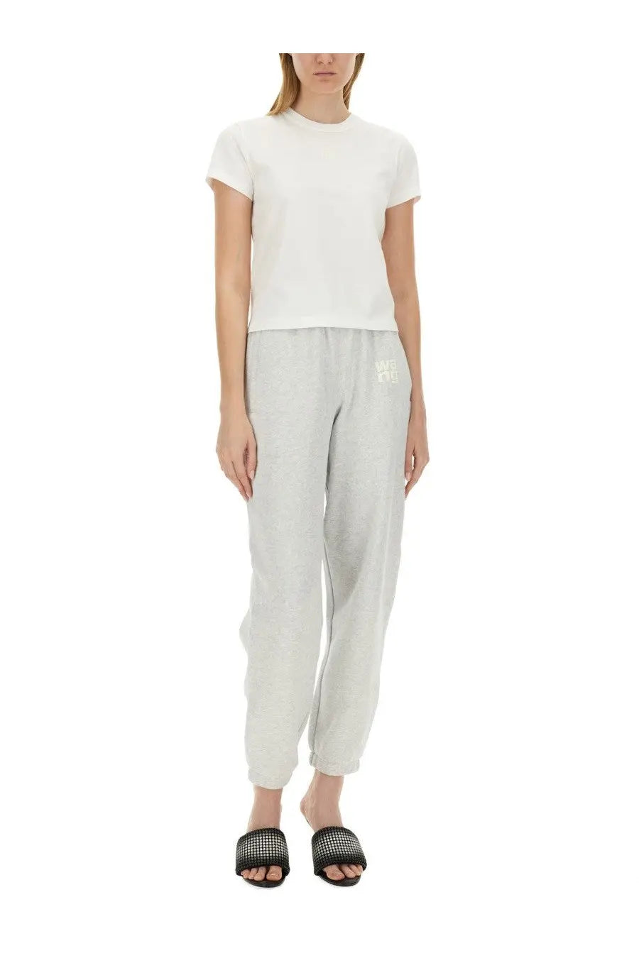 alexanderwang Women's Essential Shrunk Shirt White, view 2