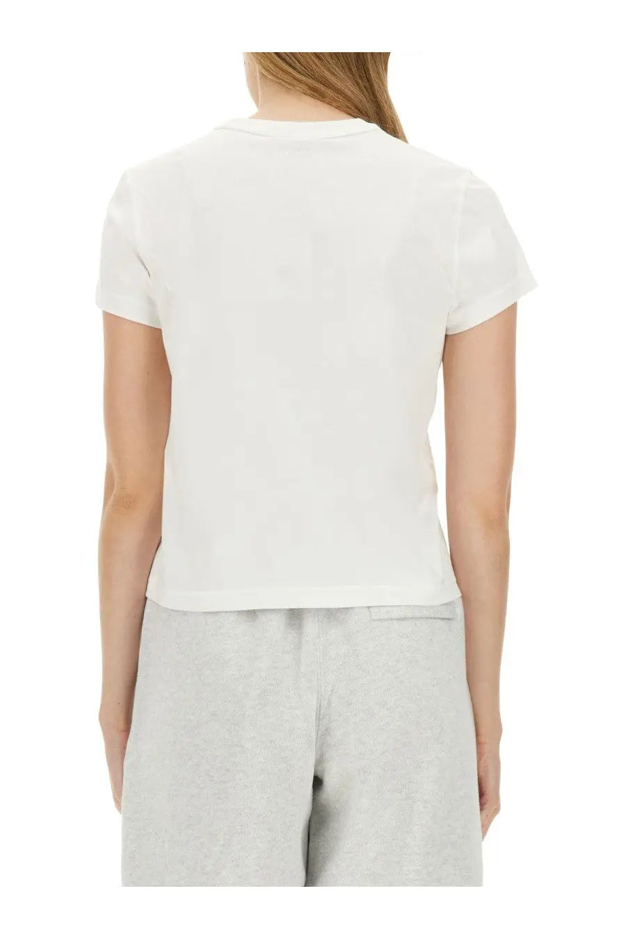 alexanderwang Women's Essential Shrunk Shirt White, view 4