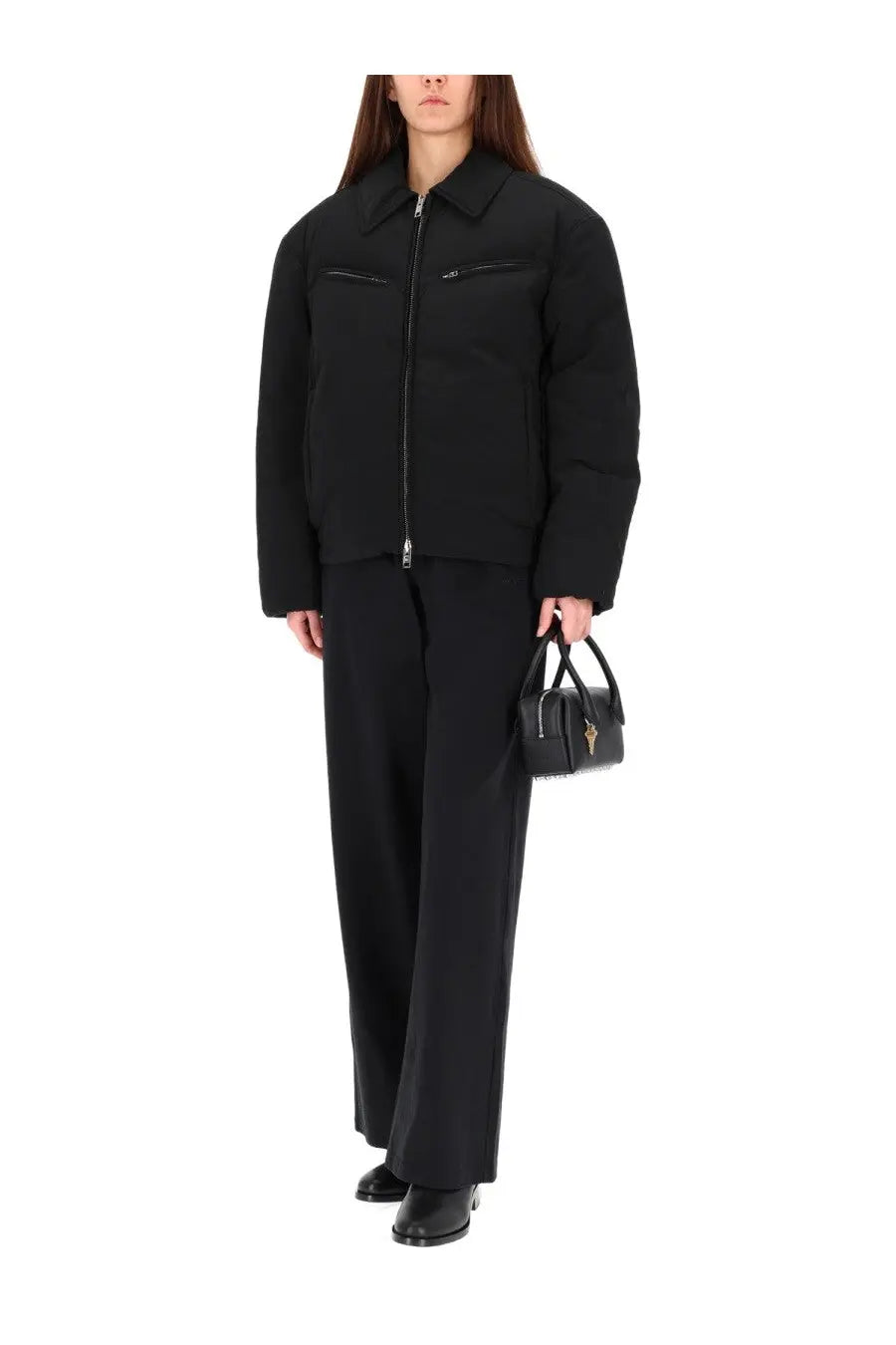 alexanderwang Women's Padded Jacket Essential Black, view 2