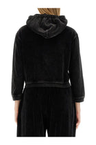 alexanderwang Women's Velour Sweatshirt Black, view 3