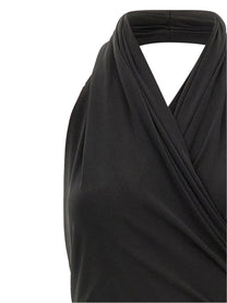The Andamane Alexandra Dress Black, view 3