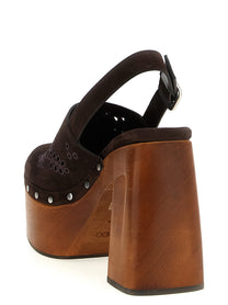 Jimmy Choo Alida Clog Brown