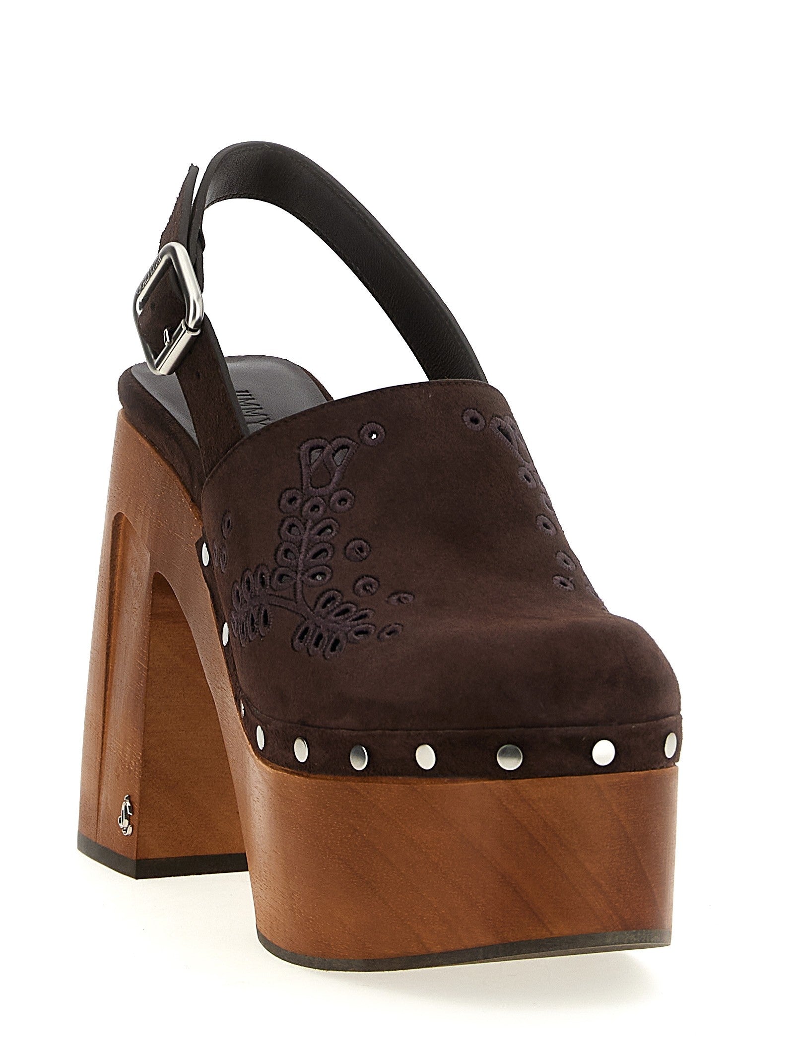 Jimmy Choo Alida Clog Brown