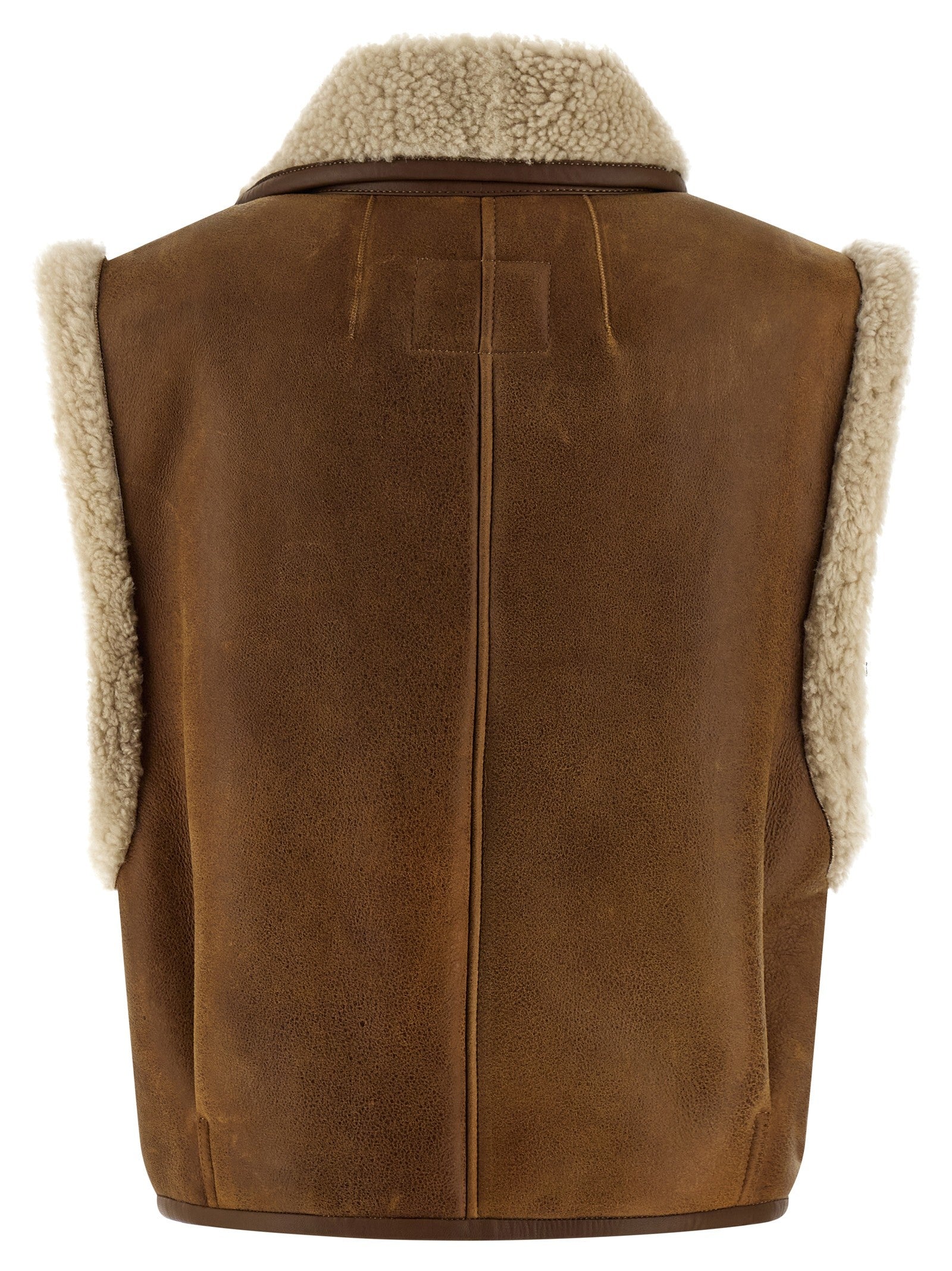 ISABEL MARANT Alime Vest Brown