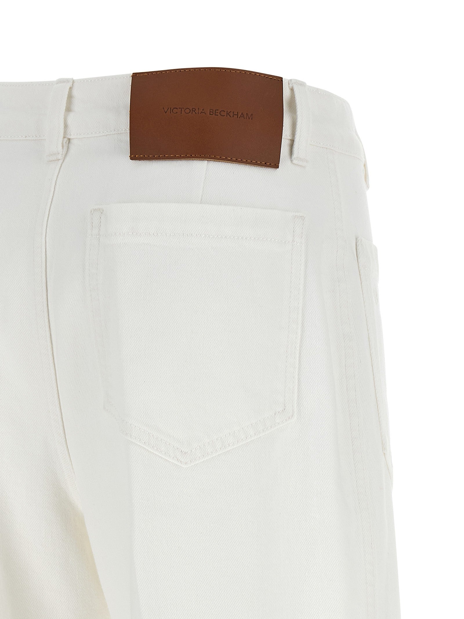 Victoria Beckham Alina Jeans White