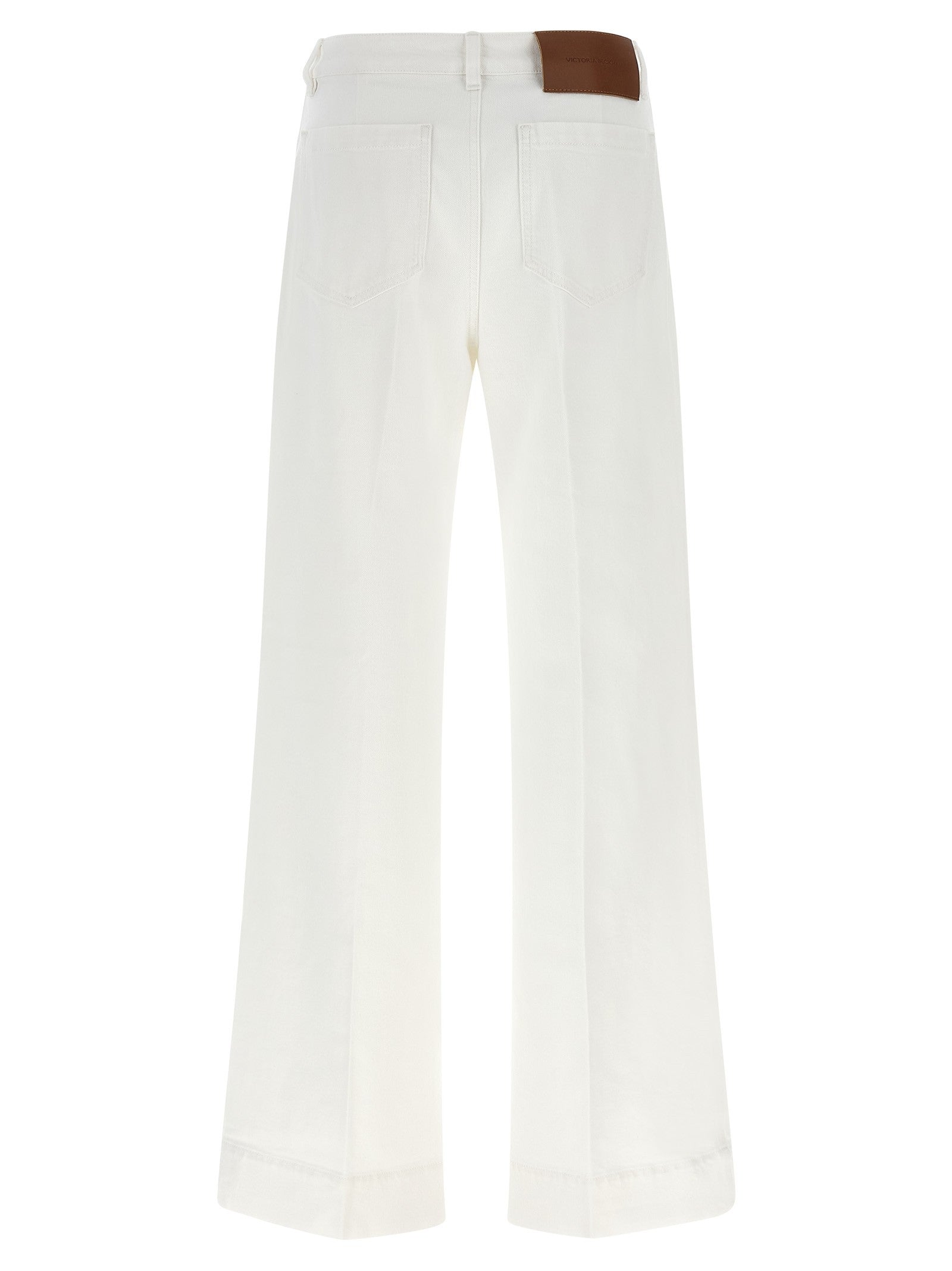 Victoria Beckham Alina Jeans White