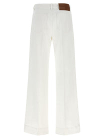 Victoria Beckham Alina Jeans White